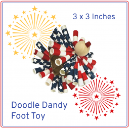 Doodle Dandy! Foot Toy for Small to Medium Birds